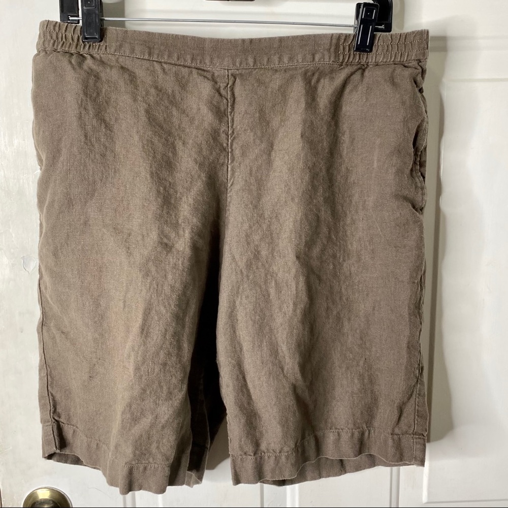JJill Taupe Bermuda Shorts